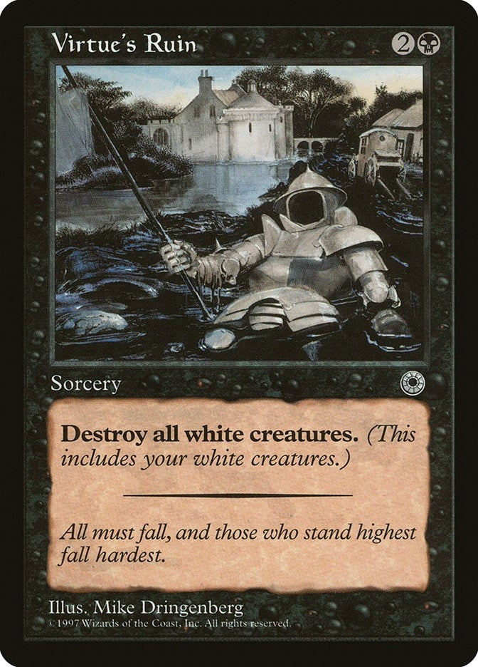 Image for Virtue's Ruin (POR) - Magic: The Gathering