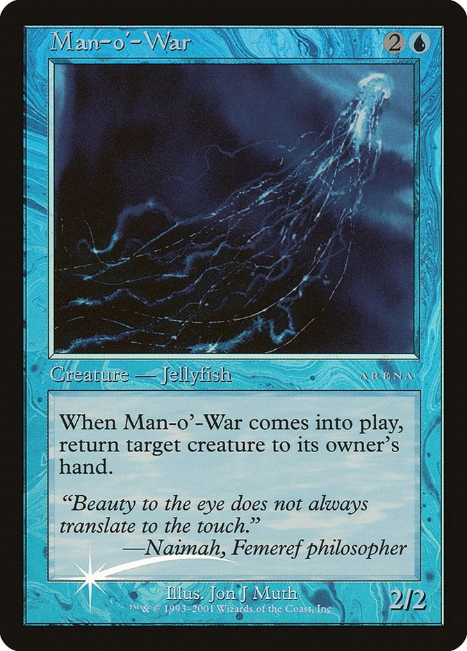 Image for Man-o'-War (ARENA) - Magic: The Gathering