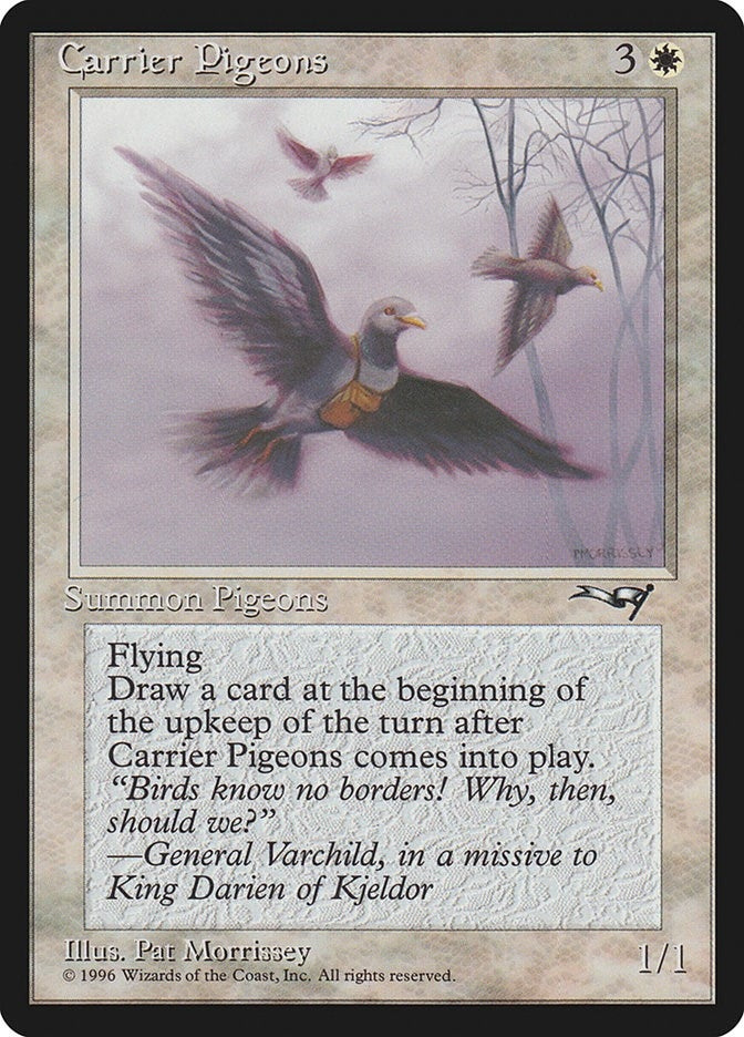 Image for Carrier Pigeons (126) (ALL) - Magic: The Gathering