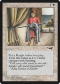 Image for Errand of Duty (Page Holding Sword) (128) (ALL) - Magic: The Gathering
