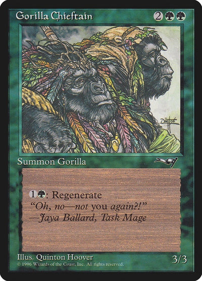 Gorilla Chieftain (2 Gorillas) (78) (ALL)