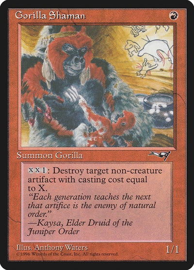 Gorilla Shaman (Holding Baby) (107) (ALL)