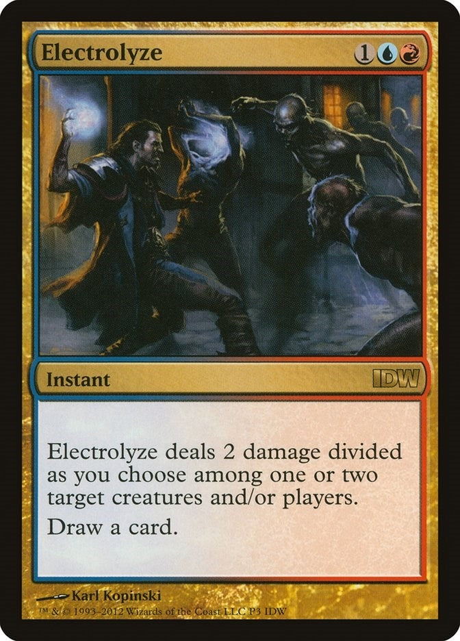 Image for Electrolyze (IDW Comics 2012) (P3) (MEDIA) - Magic: The Gathering