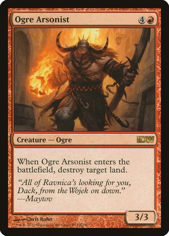 Image for Ogre Arsonist (IDW Comics 2013) (P11) (MEDIA) - Magic: The Gathering