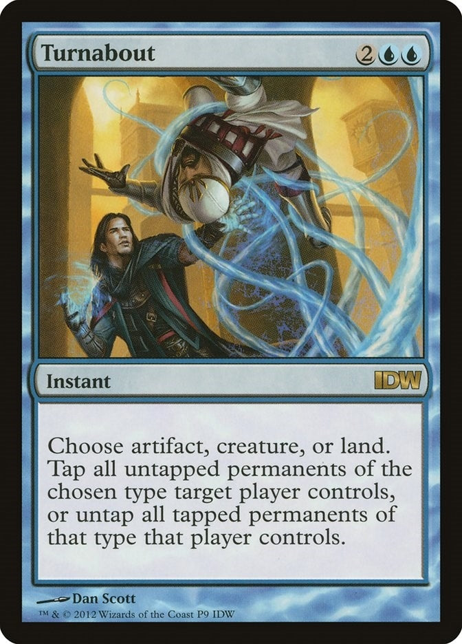 Image for Turnabout (IDW Comics 2012) (P9) (MEDIA) - Magic: The Gathering