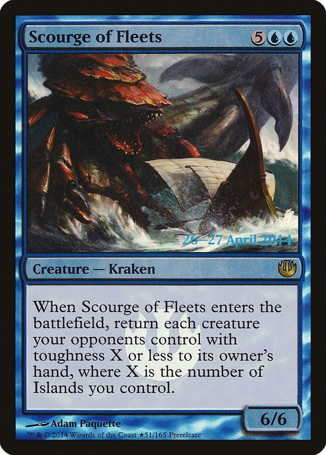 Image for Scourge of Fleets (51) (PRE) - Magic: The Gathering