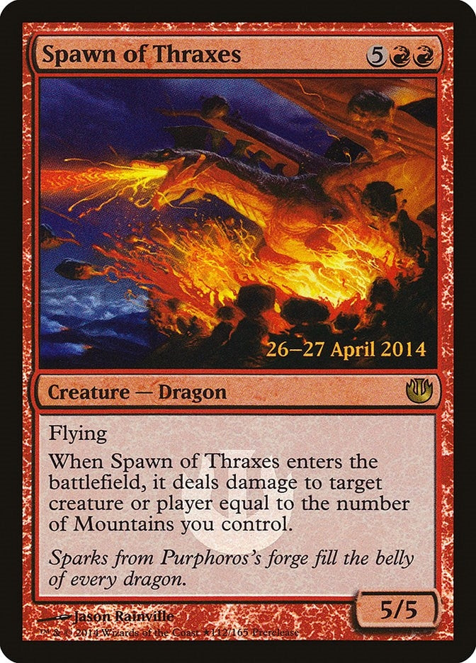 Image for Spawn of Thraxes (112) (PRE) - Magic: The Gathering