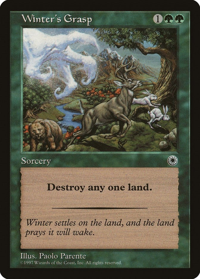 Image for Winter's Grasp (POR) - Magic: The Gathering