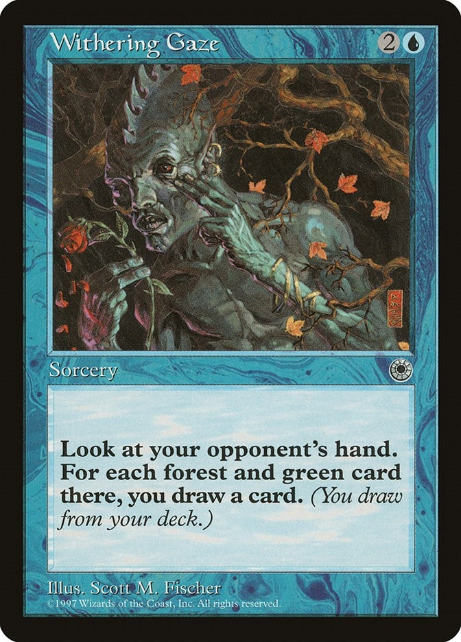 Image for Withering Gaze (POR) - Magic: The Gathering