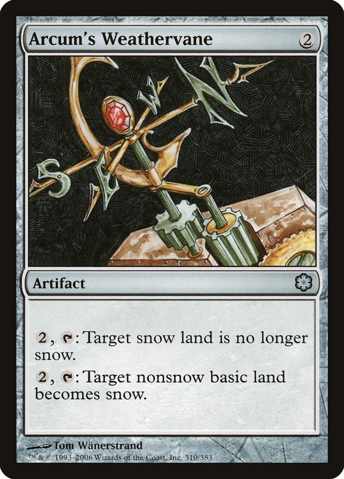 Image for Arcum's Weathervane (310) (CTD) - Magic: The Gathering