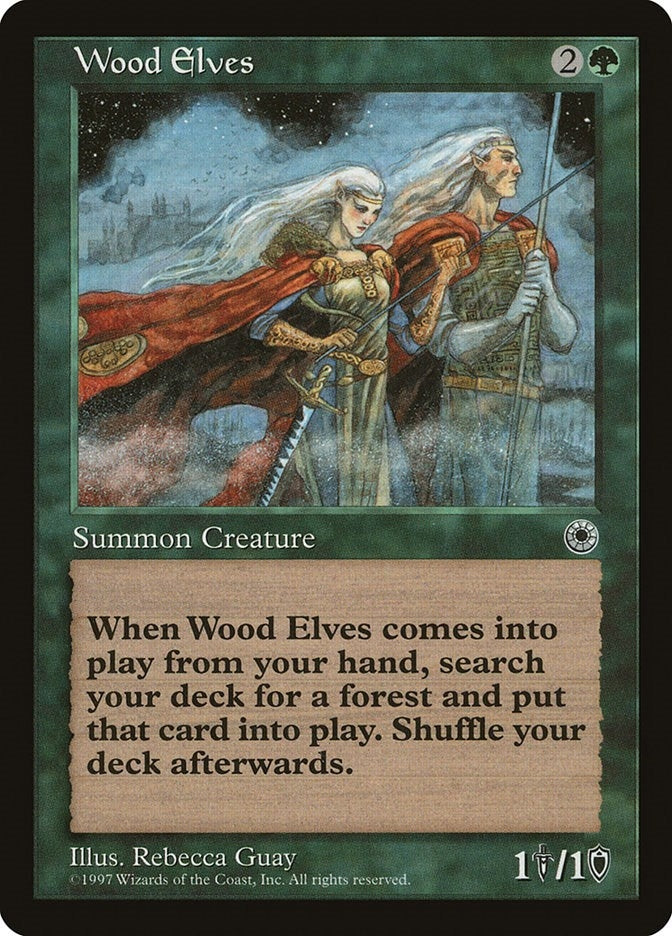 Image for Wood Elves (POR) - Magic: The Gathering