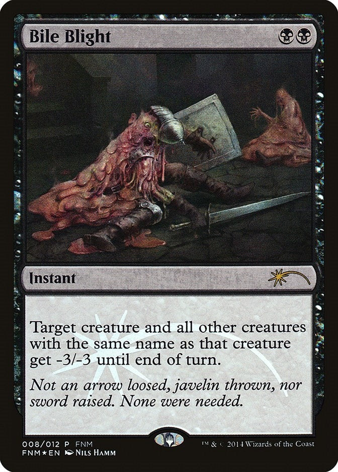 Image for Bile Blight (8) (FNM) - Magic: The Gathering
