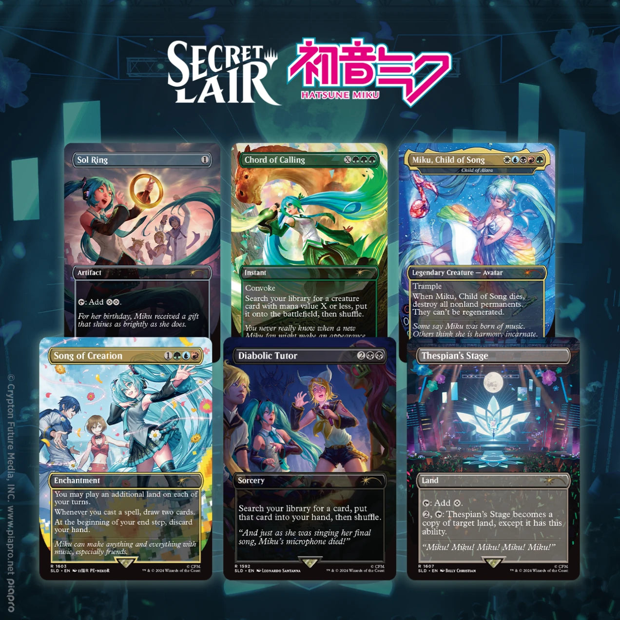 Secret Lair Drop Series x Hatsune Miku : Digital Sensation