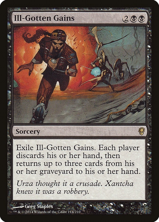Ill-Gotten Gains (114) (CNS)