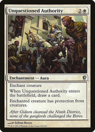 Unquestioned Authority (85) (CNS)