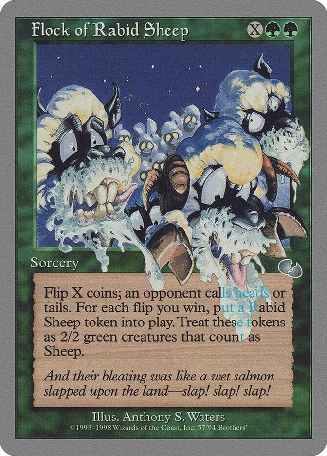 Image for Flock of Rabid Sheep (57) (UGL) - Magic: The Gathering