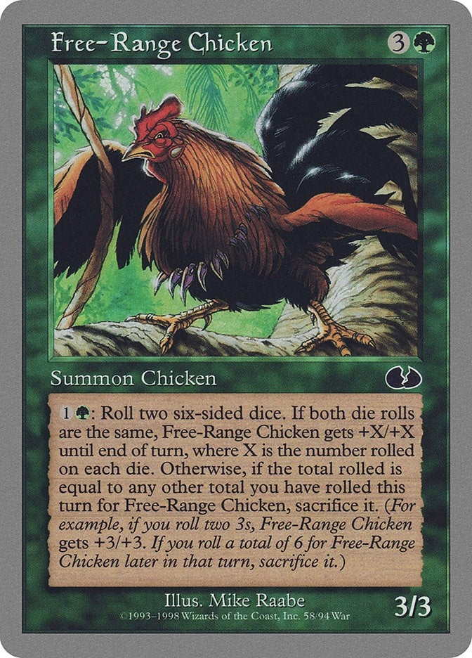 Image for Free-Range Chicken (58) (UGL) - Magic: The Gathering