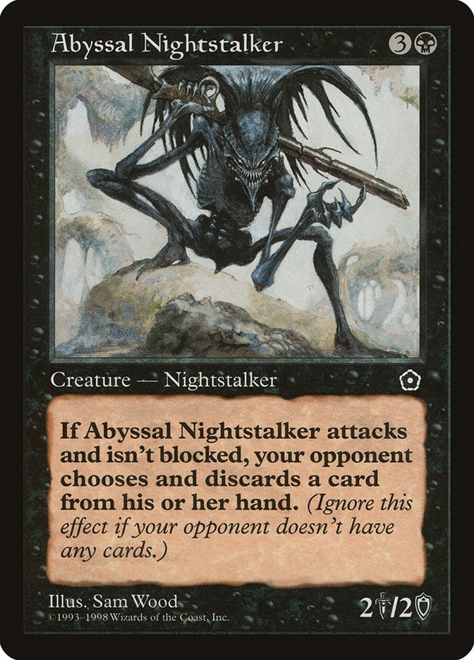 Image for Abyssal Nightstalker (P02) - Magic: The Gathering