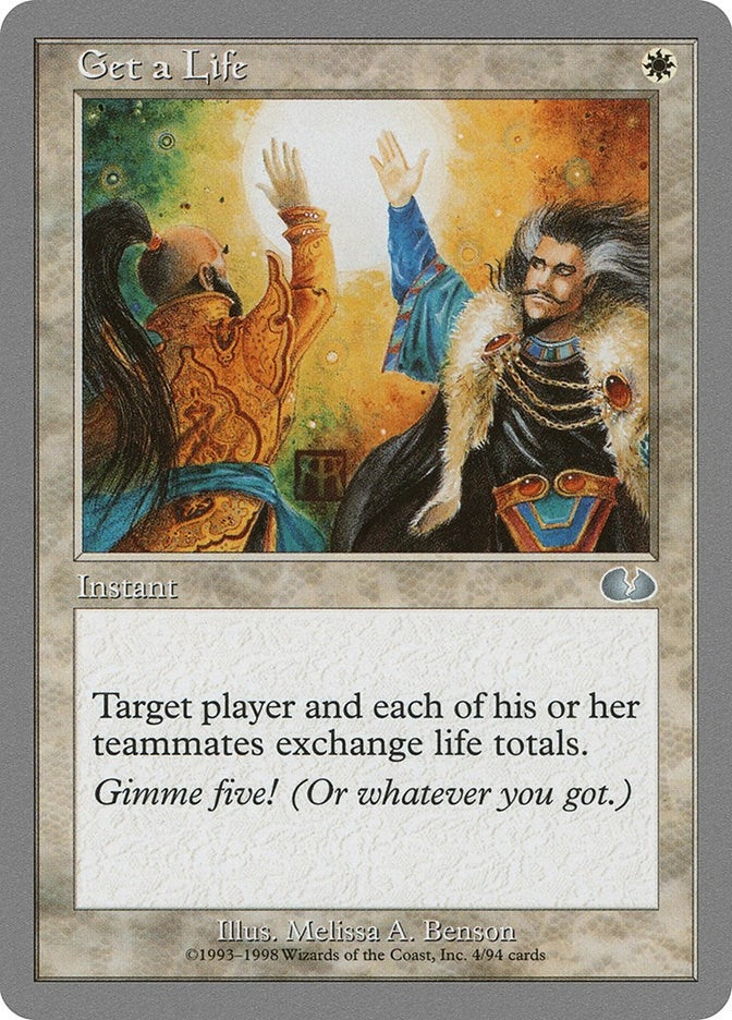 Image for Get a Life (4) (UGL) - Magic: The Gathering