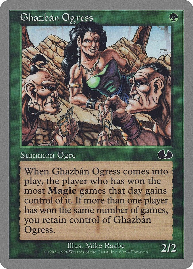 Image for Ghazban Ogress (60) (UGL) - Magic: The Gathering