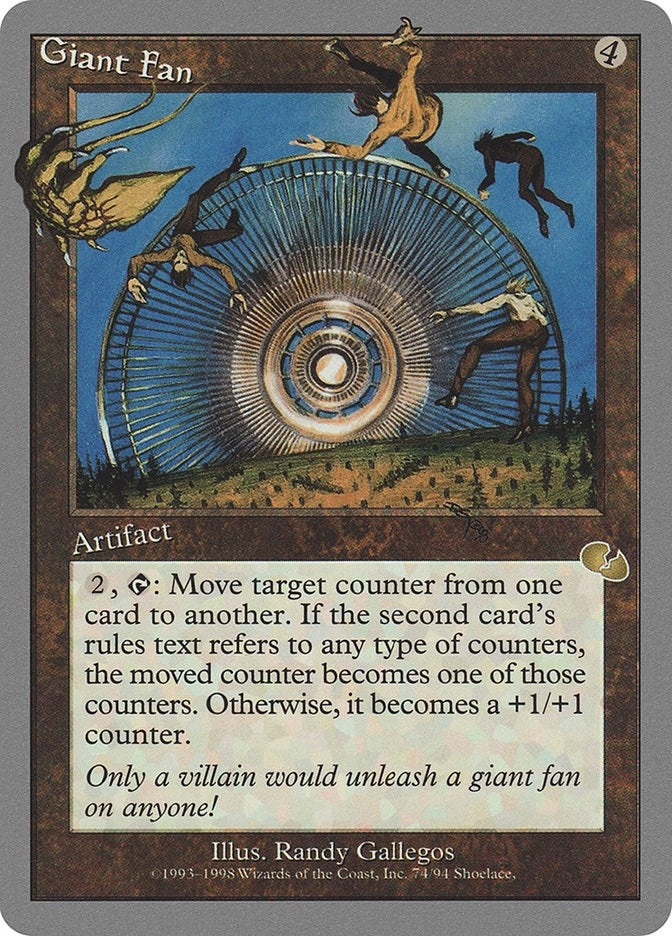Image for Giant Fan (74) (UGL) - Magic: The Gathering