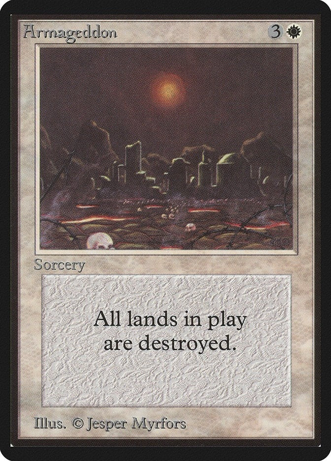 Image for Armageddon (LEB) - Magic: The Gathering
