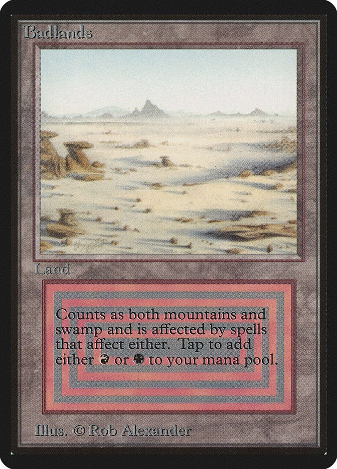 Image for Badlands (LEB) - Magic: The Gathering