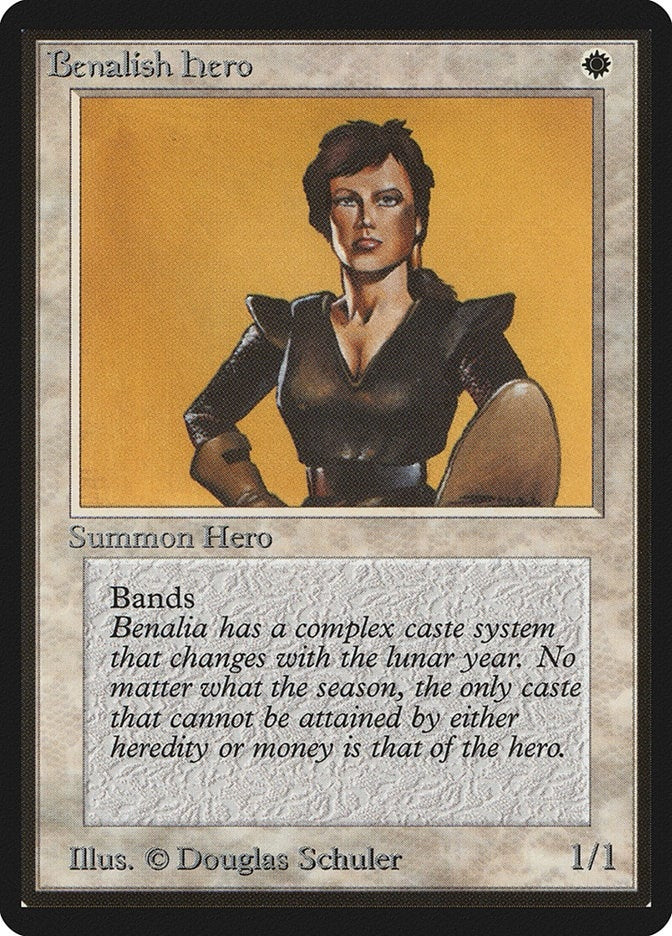 Image for Benalish Hero (LEB) - Magic: The Gathering
