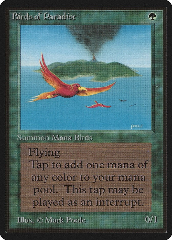 Image for Birds of Paradise (LEB) - Magic: The Gathering