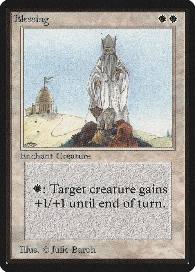 Image for Blessing (LEB) - Magic: The Gathering
