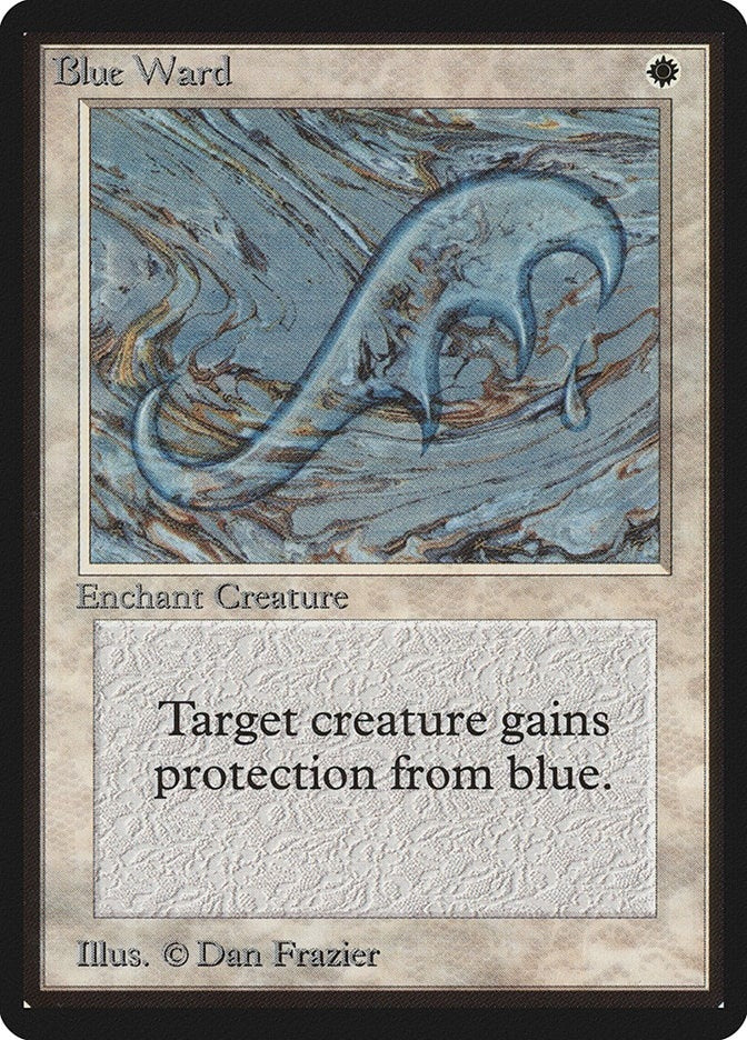 Image for Blue Ward (LEB) - Magic: The Gathering