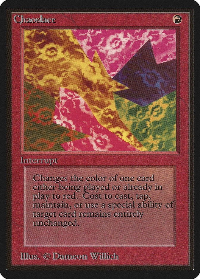 Image for Chaoslace (LEB) - Magic: The Gathering