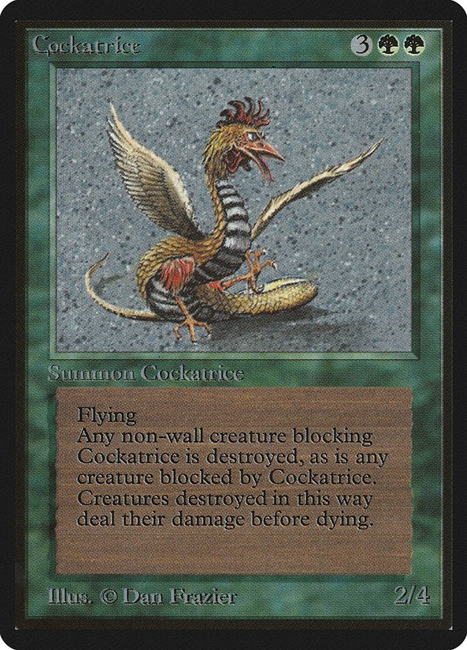 Image for Cockatrice (LEB) - Magic: The Gathering