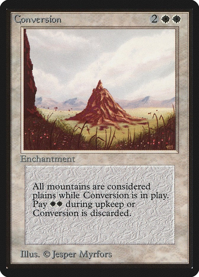 Image for Conversion (LEB) - Magic: The Gathering