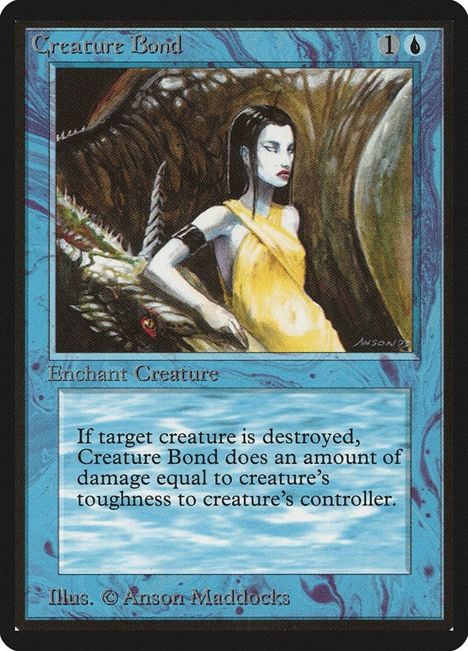 Image for Creature Bond (LEB) - Magic: The Gathering