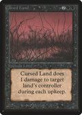 Image for Cursed Land (LEB) - Magic: The Gathering