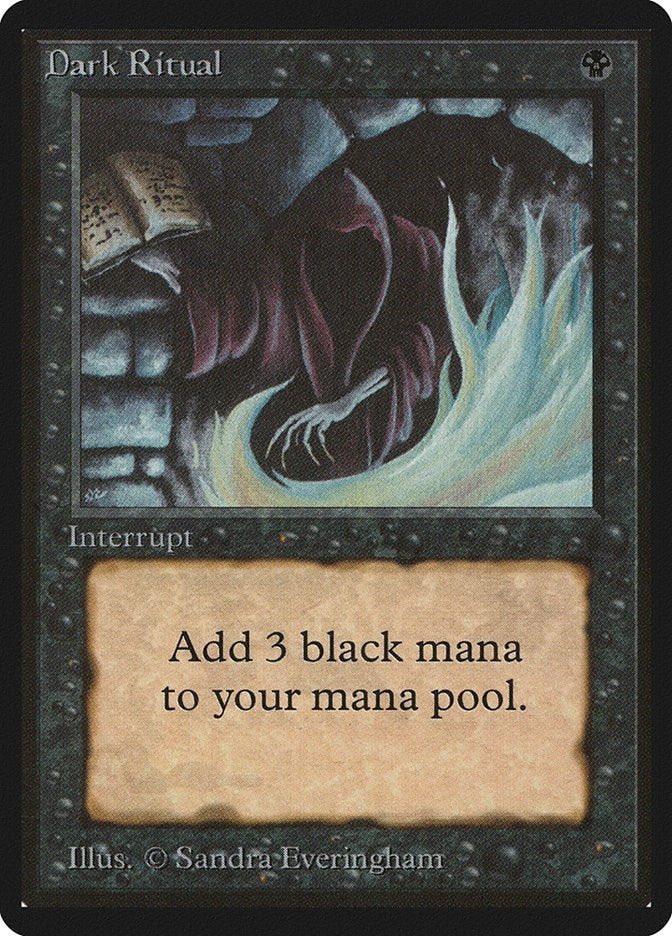 Image for Dark Ritual (LEB) - Magic: The Gathering