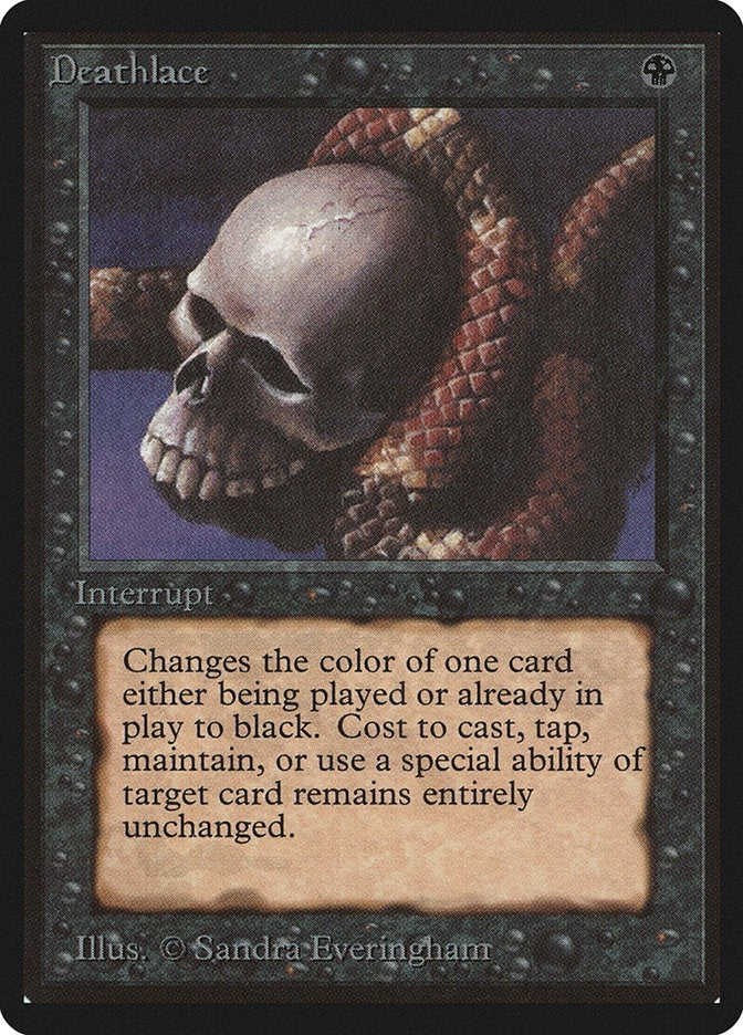 Image for Deathlace (LEB) - Magic: The Gathering