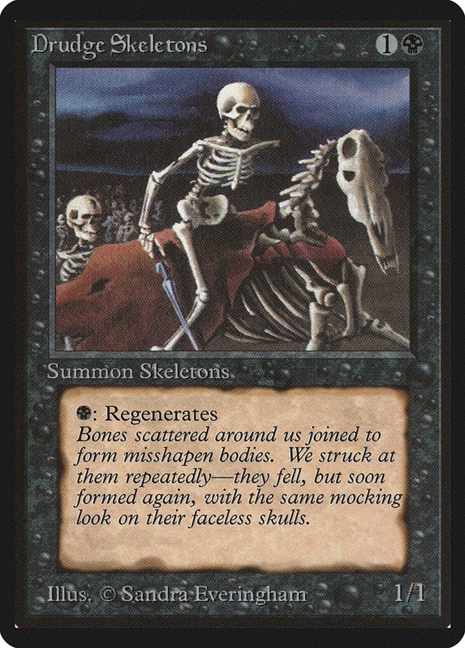 Image for Drudge Skeletons (LEB) - Magic: The Gathering