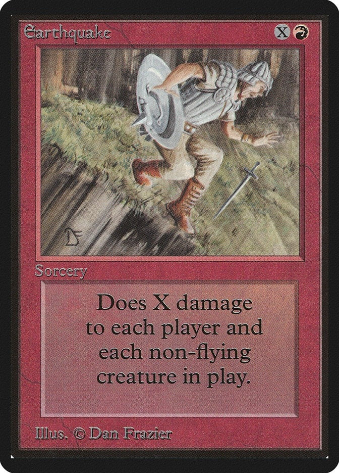 Image for Earthquake (LEB) - Magic: The Gathering