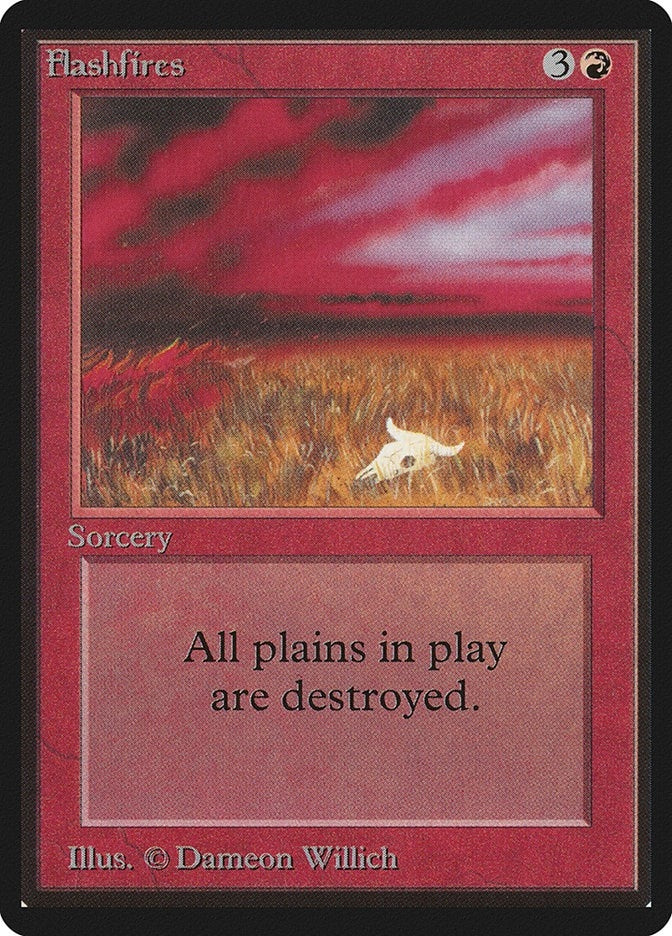 Image for Flashfires (LEB) - Magic: The Gathering