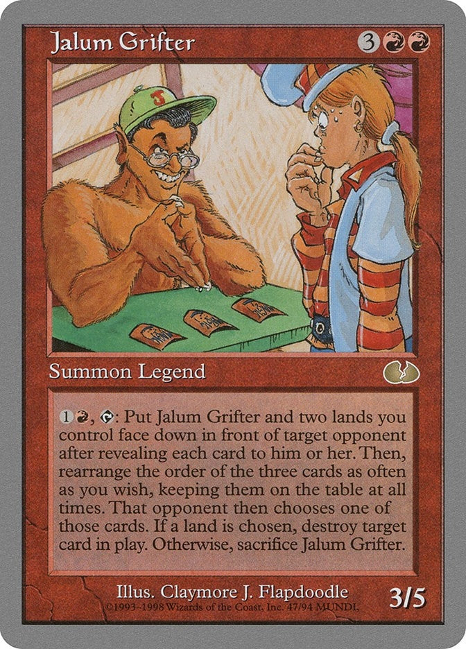 Image for Jalum Grifter (47) (UGL) - Magic: The Gathering