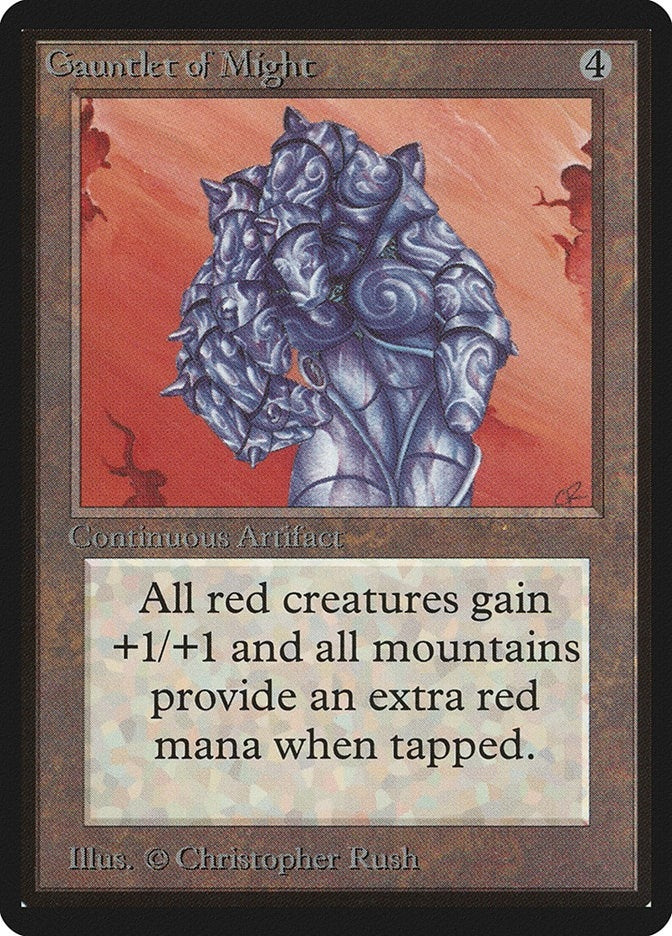 Image for Gauntlet of Might (LEB) - Magic: The Gathering