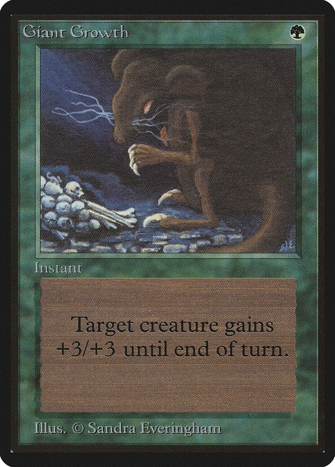 Image for Giant Growth (LEB) - Magic: The Gathering