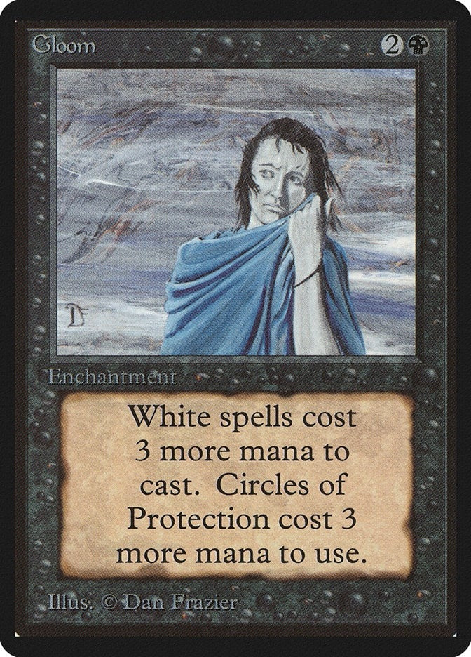 Image for Gloom (LEB) - Magic: The Gathering