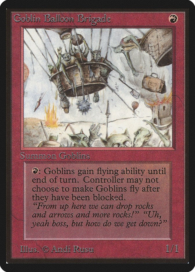 Image for Goblin Balloon Brigade (LEB) - Magic: The Gathering