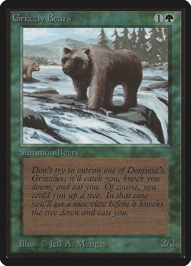 Image for Grizzly Bears (LEB) - Magic: The Gathering