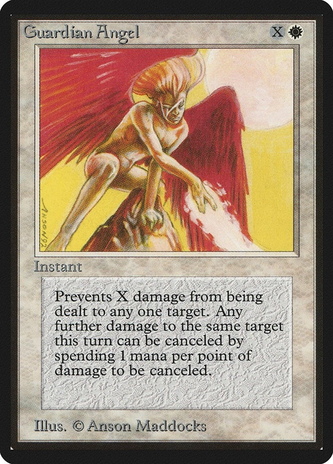 Image for Guardian Angel (LEB) - Magic: The Gathering