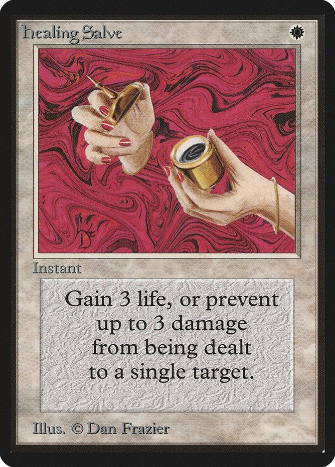 Image for Healing Salve (LEB) - Magic: The Gathering