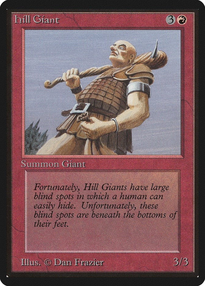 Image for Hill Giant (LEB) - Magic: The Gathering